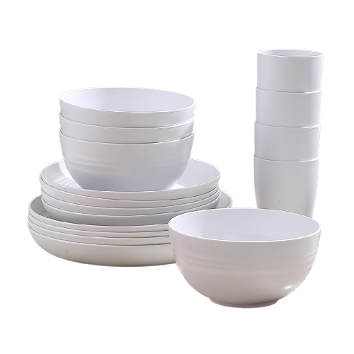 Plastic plates & bowls